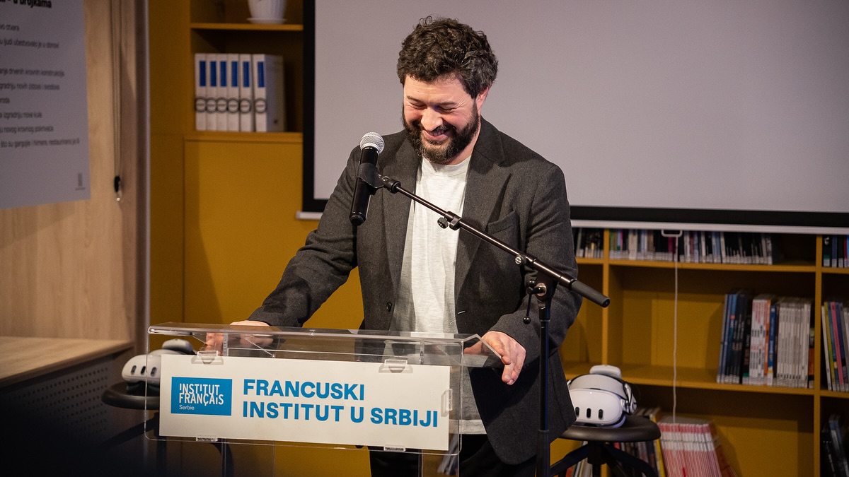 Georgy Molodtsov na otvaranju French VR Week 2024